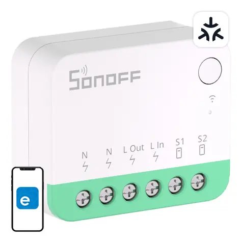 Sonoff MINIR4M / Inteligentny przełącznik / Wi-Fi / Matter