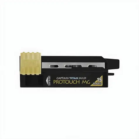 KAI CAPTAIN Titan Mild ProTouch MG / Ostrza zapasowe / do CAP-R7, CAP-J7 / 15 szt.
