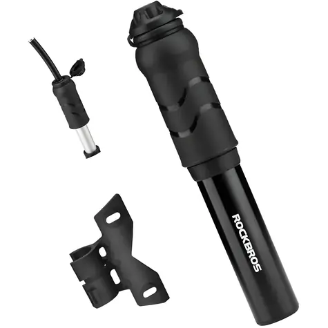 Rockbros 810PCS- HP black / Pompka rowerowa / Presta, Schrader