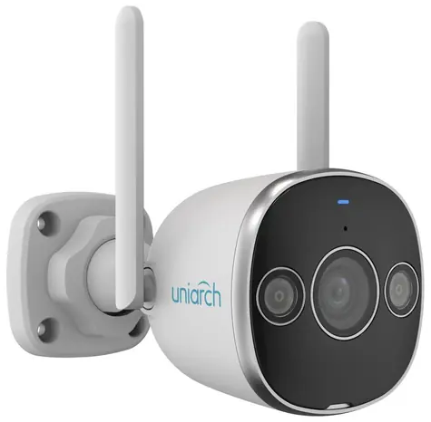 Uniarch UHO-B2D-M5F3D / Kamera IP zewnętrzna / Bullet / 5 Mpx / 2,8 mm / Kolor nocny / Wi-Fi / MicroSD / IP67