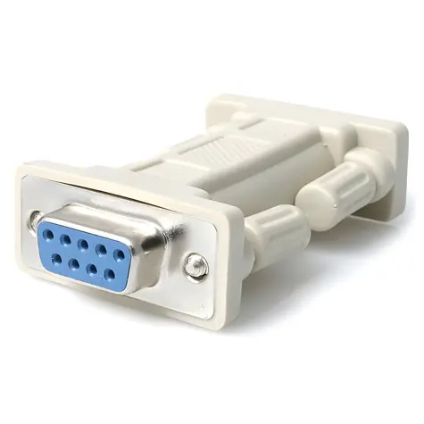 StarTech adapter szeregowy null modem biały / Adapter / DB-9 - DB-9 / RS-232