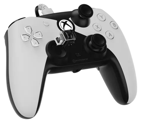 Hyperkin Duchess biały / Kontroler / Xbox Series X/S, Xbox One, PC / Przewodowy / USB-C / Czujnik Halla