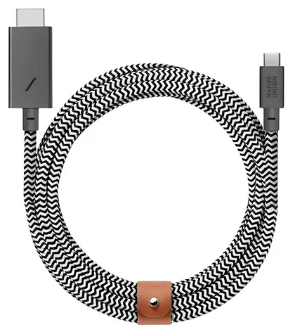 Native Union Belt Cable USB-C - HDMI 3M ZEBRA / Cable