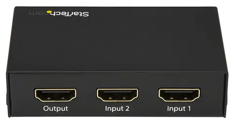 Przełącznik HDMI StarTech 2-portowy / Przełącznik / 4K / 60 Hz