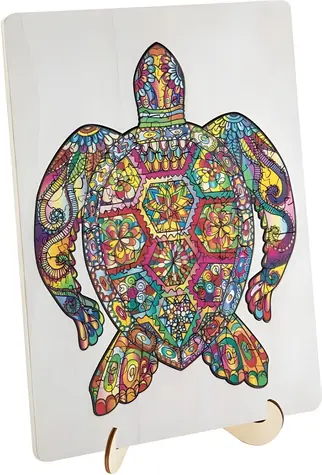 MOXY Puzzle konturowe Żółw / 130 elementów