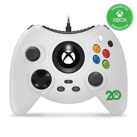 Hyperkin Duke biały / Kontroler do gier / USB-C / przewodowy / Xbox One, Series S, Series X
