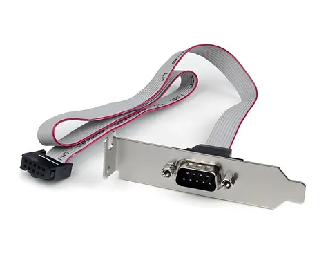 Adapter gniazda StarTech DB-9 - IDC szary / Adapter / Port szeregowy