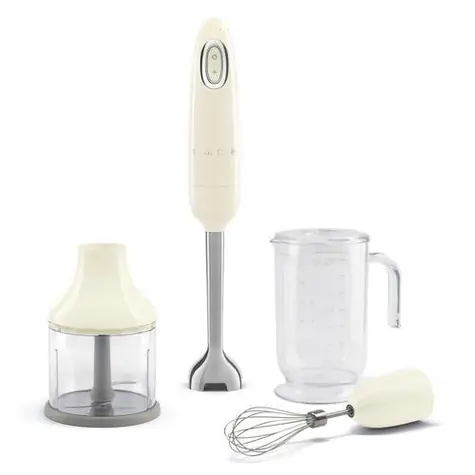 SMEG HBF03CREU śmietanka / blender ręczny / 700W / Turbo / 1,4 l