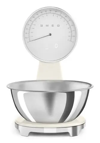 SMEG KSF01CRWW kremowa/Waga kuchenna