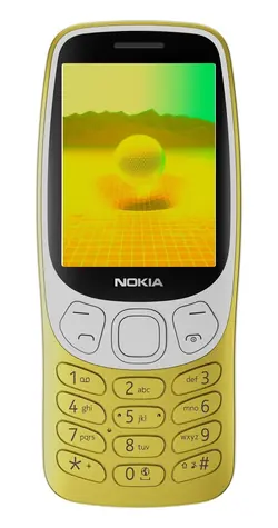 Nokia 3210 4G 2024 złoty / Telefon z przyciskami / Dual SIM / 2,4" / Radio FM / Bluetooth 5.0
