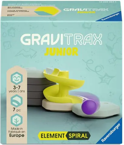 Ravensburger GraviTrax Junior Spiral Building Kit / Element rozszerzający / od 3 lat