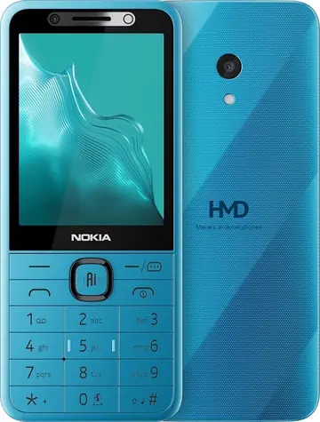 Nokia 235 4G Dual SIM niebieski / Telefon z przyciskiem / 2,8" / 1450 mAh / USB-C / Bluetooth