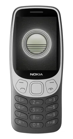 Nokia 3210 4G (2024) Dual SIM Czarny / Telefon z przyciskiem / 2,4" / 4G LTE / Radio FM / Bluetooth 5.0