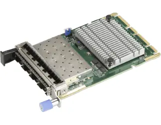 SuperMicro AOC-ATG-I4SM / Karta sieciowa / 4X 10GbE SFP+ / OCP3 / AIOM 0.5U / Intel X710-BM2 (Fortville)