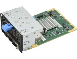 SuperMicro AOC-AG-I4 / Karta sieciowa / 4X GbE / Intel i350-AM4 / AIOM / iSCSI boot