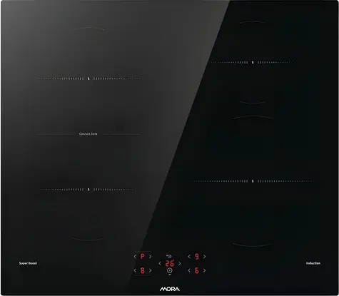 Mora VDIT 67E C / Płyta indukcyjna / 4 strefy / ConnectZone / SuperBoost
