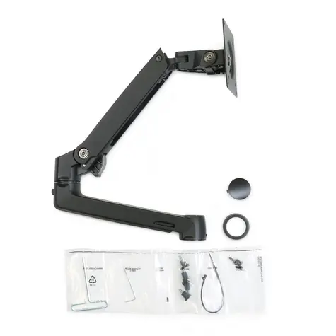 Kit przedłużający Ergotron LX Dual Stacking, czarny / Ramię przedłużające / VESA 75x75 i 100x100 mm