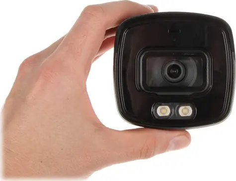 Dahua HAC-HFW1801TLM-IL-A-0360B-S2 / Zewnętrzna kamera HDCVI 4w1 / 8,3 Mpx / 3,6 mm