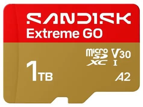 SanDisk Extreme GO microSDXC 1 TB / Karta pamięci / odczyt 240 MB/s / zapis 160 MB/s