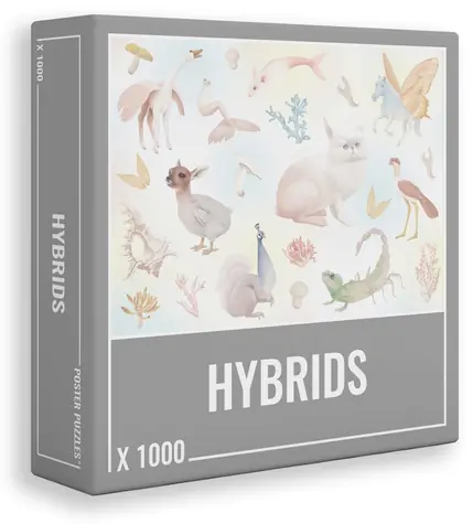 Moroszki Puzzle hybrydowe / 1000 elementów / dla dorosłych