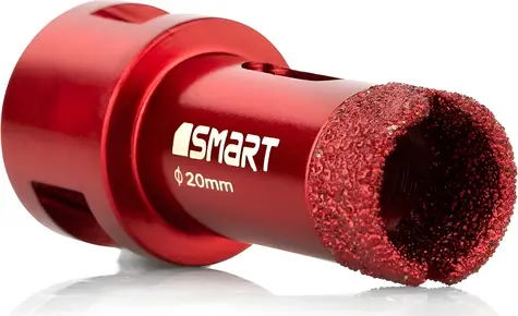 SMART SM-25-200 / Wiertło diamentowe / Do płytek i gresu /  20 mm