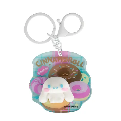 BLUE SKY STUDIOS Sanrio Cinnamoroll Brelok 3D / Brelok / Akryl / Karabińczyk
