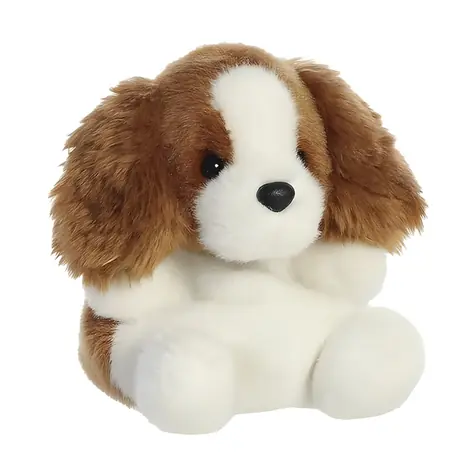 AURORA Pluszowy piesek Lady Spaniel brązowo-biały / 13 cm / Plusz