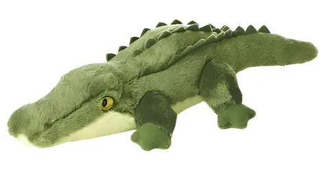 AURORA Pluszowy aligator zielony / 20 cm / Plusz
