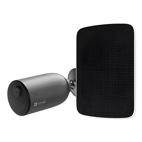 Ezviz EB3-C + Panel słoneczny F / Kamera bezpieczeństwa / Wi-Fi / Akumulator 5200 mAh / 2K / Wizja nocna / IP65