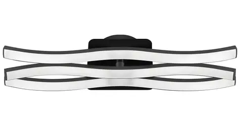 Activejet AJE-LOGAN czarny / kinkiet LED / 17,5 W / 1500 lm / 3000 K / IP20
