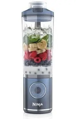 Ninja BC251EUNV granatowy / Blender przenośny / 0,57 l / Auto-iQ / USB-C