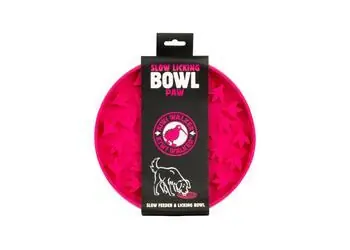 Kiwi Walker Paw Maxi różowa / Miska do lizania dla psa / 240 mm