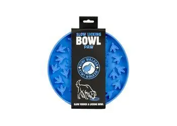 Kiwi Walker Paw Maxi niebieski / Miska do lizania dla psa / 240 mm
