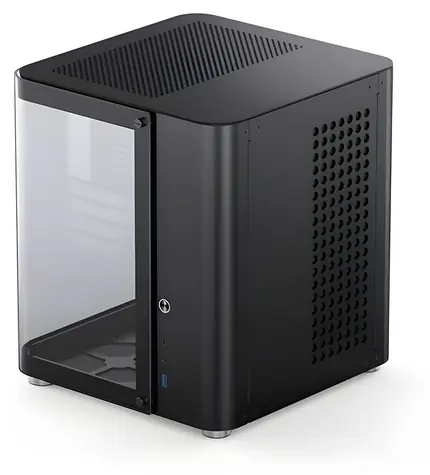 Jonsbo TK-1 2.0 czarny / Obudowa / Micro-ATX / Szkło hartowane