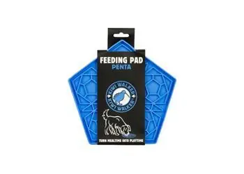 KIWI WALKER Lick Pad Penta Maxi niebieski / 230 x 220 mm