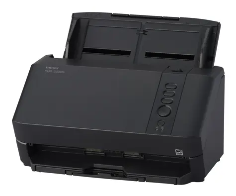 Ricoh SP-2230N czarny / Skaner / dupleks / ADF 80 arkuszy / 30 str./min / USB / LAN