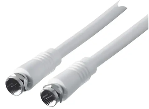 Kabel antenowy Schwaiger FF 1,5 m biały / Kabel antenowy / 75 dB / 75 Ohm