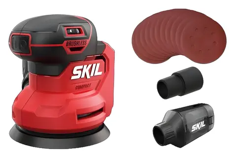 Skil Red 3751CA 20V / Szlifierka oscylacyjna akumulatorowa / Bezszczotkowa