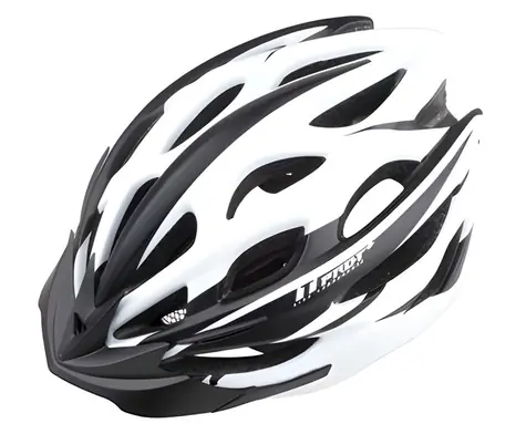 Kask rowerowy Pro-T PLUS Alcazar biało-czarny / In-mold / M (55-58 cm)