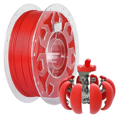 CR-PLA czerwony / filament PLA / 1,75 mm / 1 kg