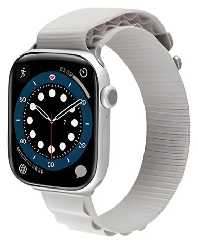 Pasek pionowy Aiino do zegarka Apple Watch 40-42 mm piaskowy / Pasek / Seria 1-10