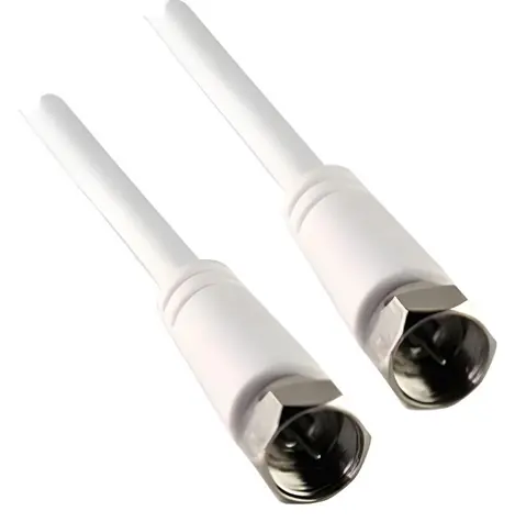 Kabel antenowy Schwaiger F(M)-F(M) biały / Kabel antenowy / 75 dB / 75 Ohm / 10 m
