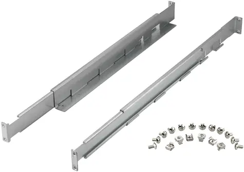 PowerWalker RK4 srebrny / Zestaw montażowy do szafy rack / 19" / 1U