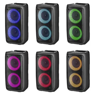 Defender BOOMER 20 czarny / Głośnik / Bluetooth 5.0 / 20 W / TWS / radio FM