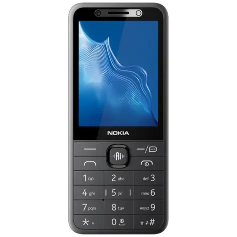 Nokia 235 4G 2nd Edition Dual SIM czarny / Telefon z przyciskiem / 2,8" QVGA / Bluetooth 5.0 / 1450 mAh