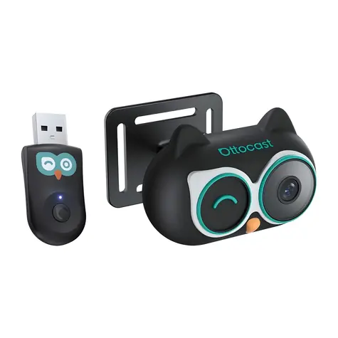 Ottocast Cabin Care CA520-T200 / Bezprzewodowy adapter CarPlay / Kamera tylnego siedzenia / Wizja nocna IR