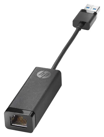 Adapter HP G2 USB 3.0 do Gigabit RJ45 / Karta sieciowa / USB 3.0 / Gigabit Ethernet / RJ-45 / czarny