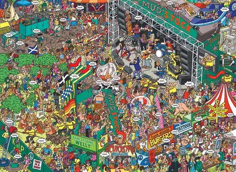 EUROGRAPHICS Puzzle Oops! XL / 500 elementów / 68 x 49 cm