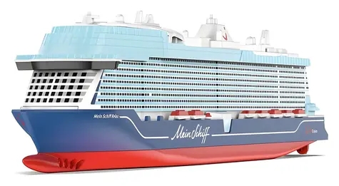 Siku Super Model statku Mein Schiff Relax / Metal, plastik / od 3 lat