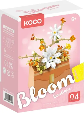 Zestaw konstrukcyjny KOCO mini torba luksusowa nr 4 / 232 elementy